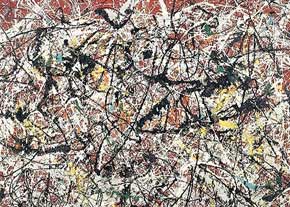 با ورود به این صفحه می توانید جکسون پولاک شده و مثل او نقاشی کنید