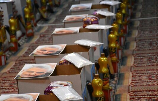 ۳۵۰ بسته معیشتی در قالب طرح شهید سلیمانی در تفت توزیع شد