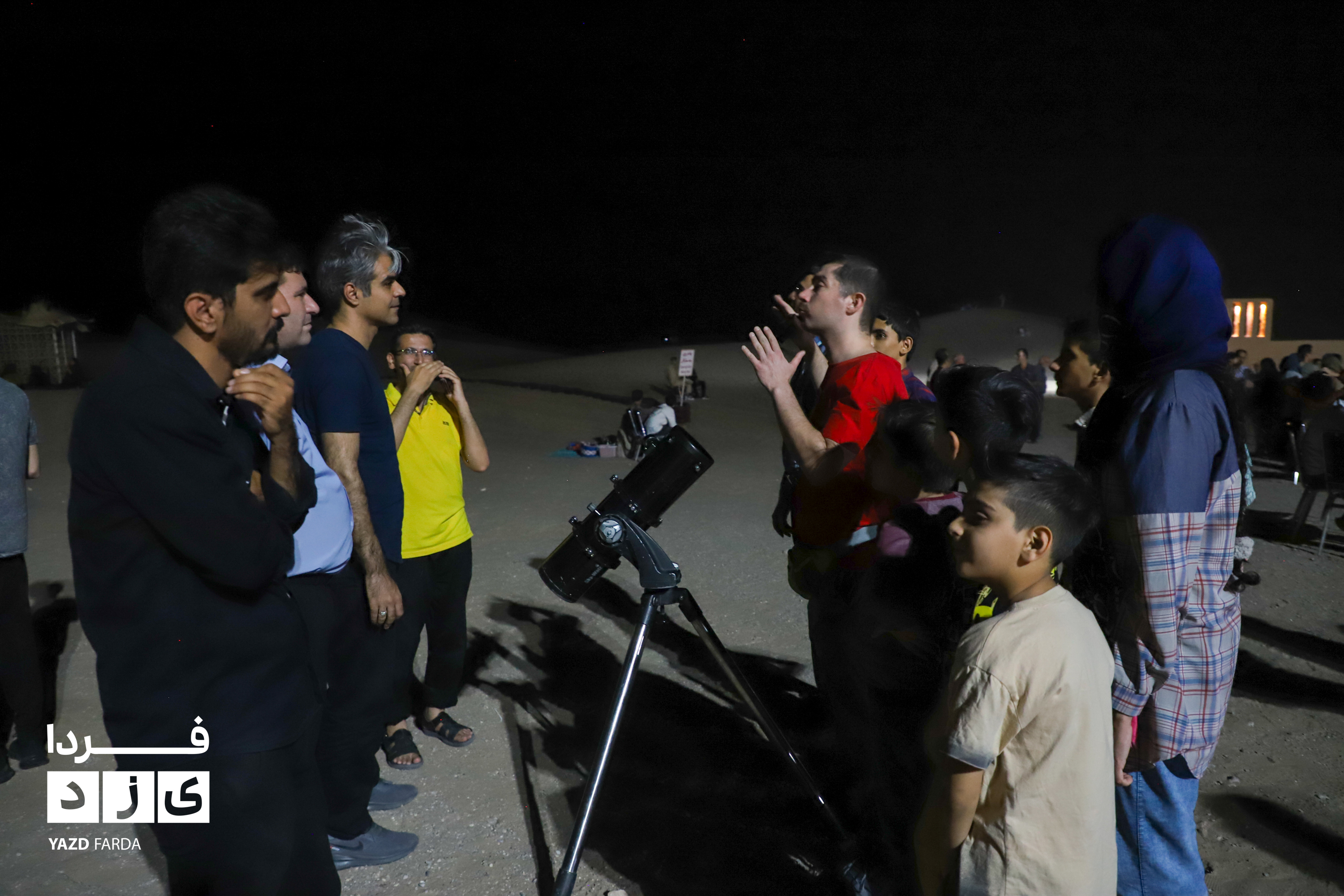 رصد طولانی‌ترین خسوف قرن در کویر یزد