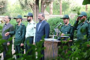 گزارش تصویری حضور فرماندار تفت در صبحگاه مشترک نیروهای مسلح به مناسبت بزرگداشت هفته معلم