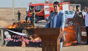 معاون سیاسی امنیتی استاندار یزد:  اقدامات پلیس یزد در عرصه مبارزه با موادمخدر جای قدردانی دارد