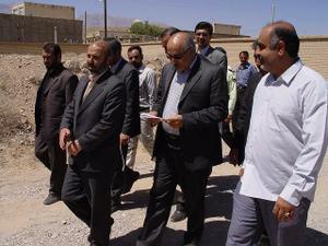 استاندار يزد در بازديد از شهرستان مهريز :تخصيص يك ميليارد ريال اعتبار جهت آبرساني اضطراري به شهروندان مهريزي