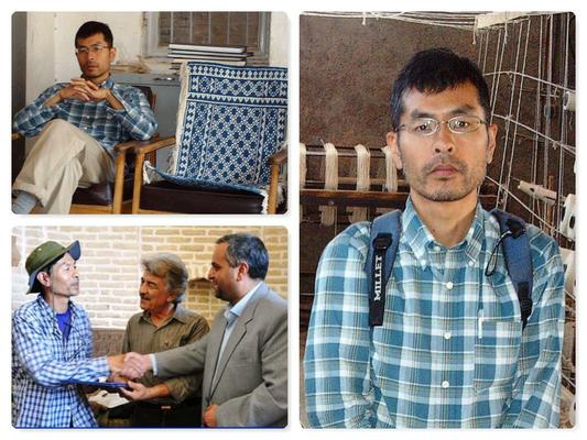  دکتر یوشیدا یوسکه محقق ژاپنی ثبت جهانی زیلو را به میبدی‌ها تبریک گفت