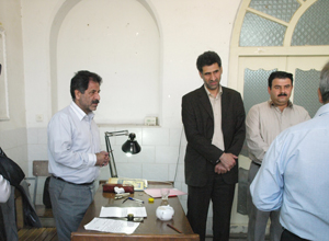 بازدید مدیرکل ارشاد یزد ازانجمن خوشنویسان