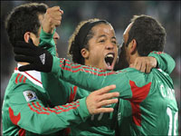 برزيل در خانه مقابل مکزيک شکست خورد