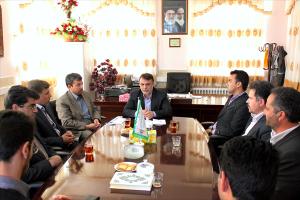 تودیع و معارفه سرپرست بنیاد مسكن انقلاب اسلامی شعبه بهاباد