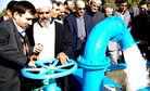 بهره برداری از تزريق آب كوههاي زاگرس به شهرک صنعتی مهریز+گزارش تصویری