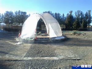 گلزار شهدای گمنام بهاباد در دست فراموشی مسئولین