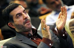 مشایی وارد وزارت کشور شد