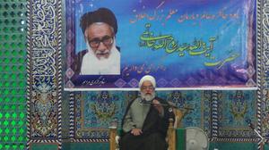 بیست و پنجمین سالیاد آیت ا... خاتمی(ره) با عنوان"ربع قرن هجران و جاودانگی" برگزار شد+تصویری