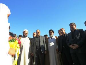  تصویری سفر استاندار خراسان جنوبی به طبس در نگاه دوربین