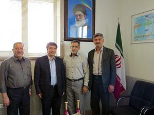  دیدار اعضاء هیئت پهلوانی و زورخانه ای استان یزد با مدیرکل ورزش و جوانان استان