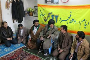 گزارش تصويري دیداربا خانواده شهدا در بخش گاريزات(دهستان کهدوئيه)