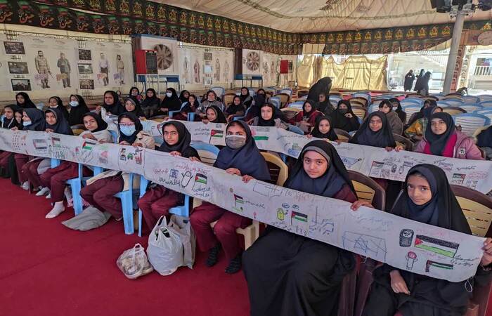 آغاز اردوی راهیان نور مکتب شهید سلیمانی