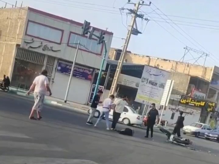 فیلم| تلخ ترین تصادف دیروز یزد